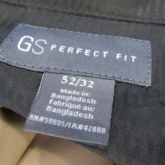 NWT GS Perfect Fit Brown Dress Pants Size 52 - Picture 5 of 6